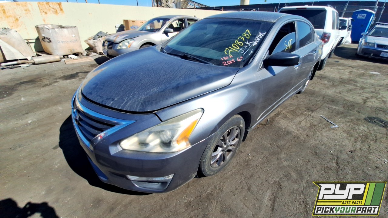 2015 NISSAN ALTIMA partes disponibles