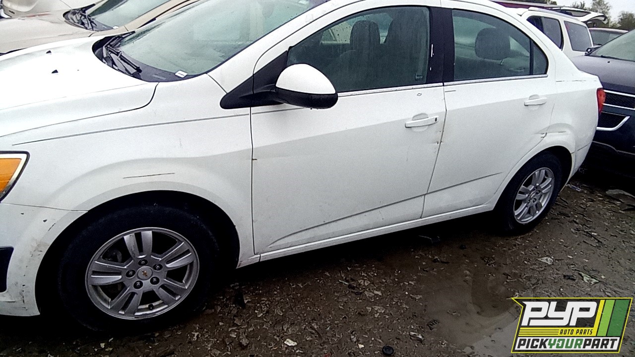 2012 CHEVROLET SONIC available for parts