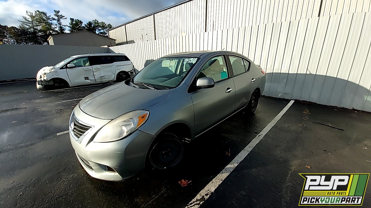 2013 NISSAN VERSA partes disponibles