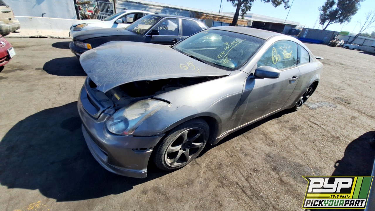 2003 INFINITI G35 available for parts