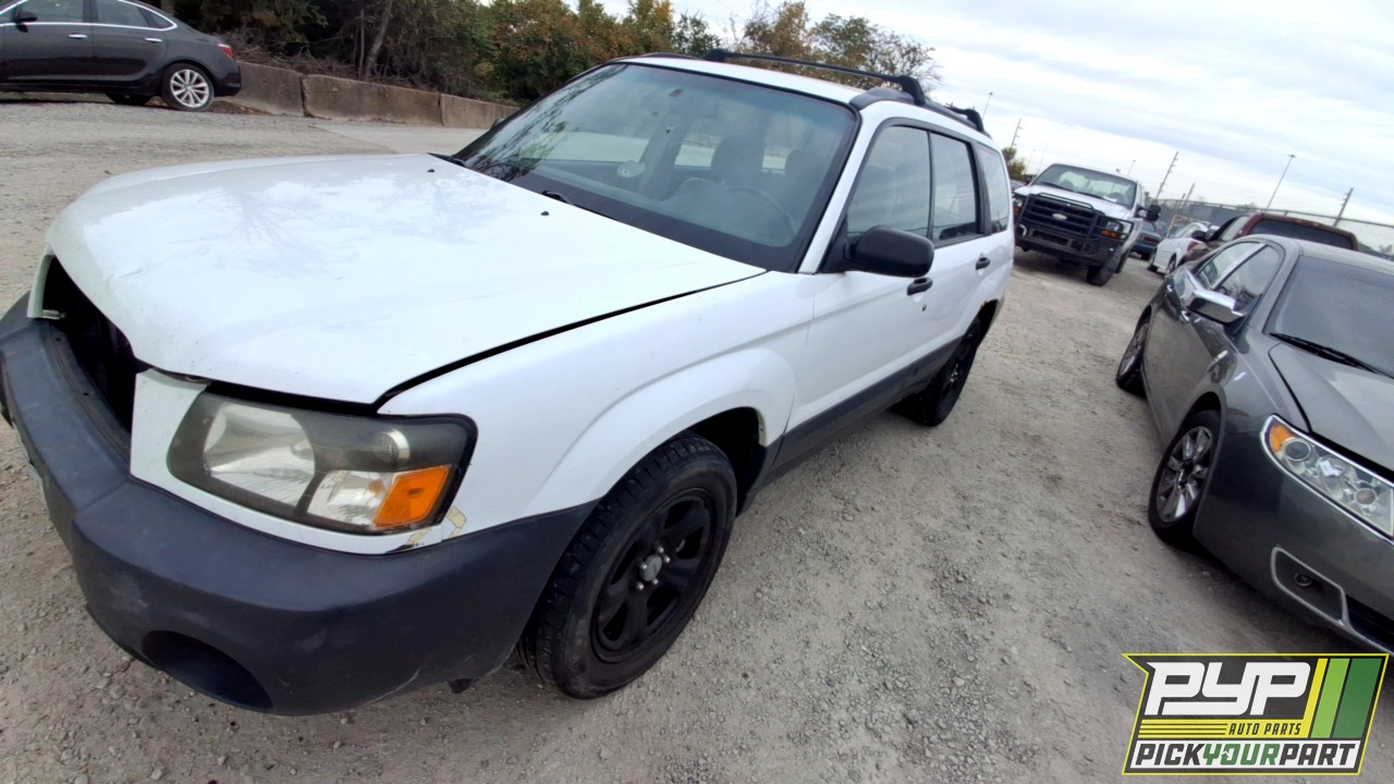 2003 SUBARU FORESTER partes disponibles