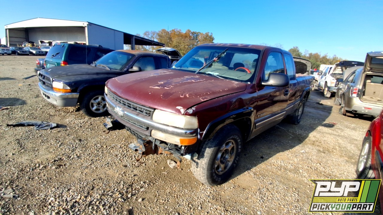 2000 CHEVROLET SILVERADO 1500 partes disponibles
