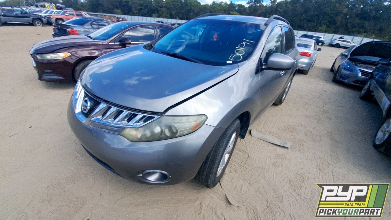 2009 NISSAN MURANO partes disponibles