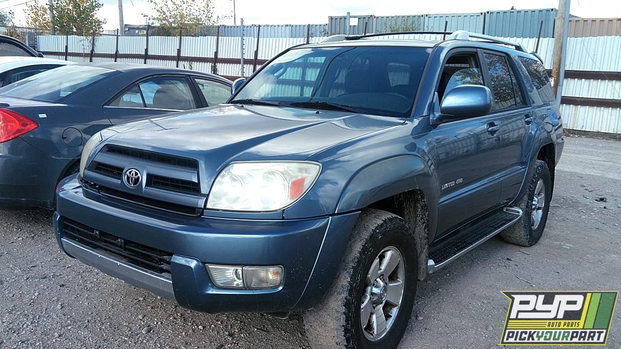 2003 TOYOTA 4RUNNER available for parts