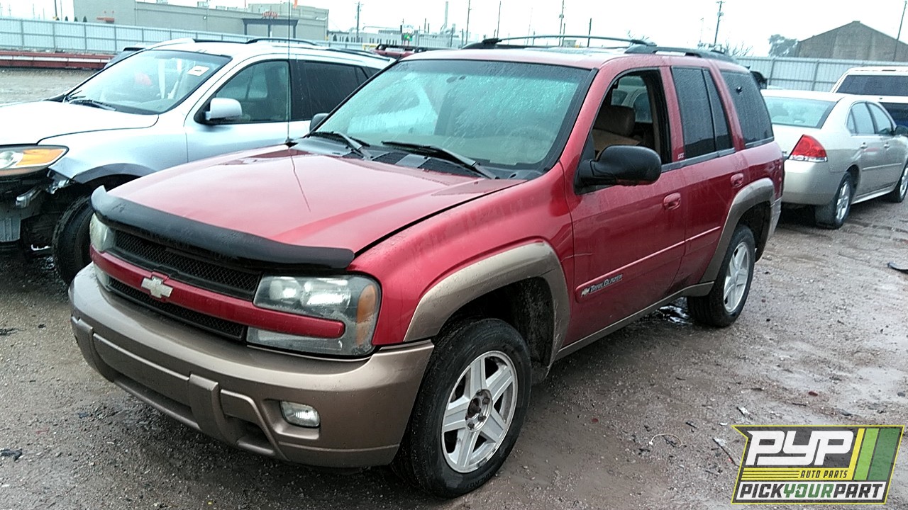 2002 CHEVROLET TRAILBLAZER available for parts
