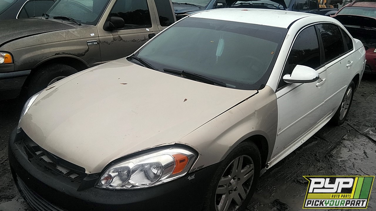 2010 CHEVROLET IMPALA partes disponibles