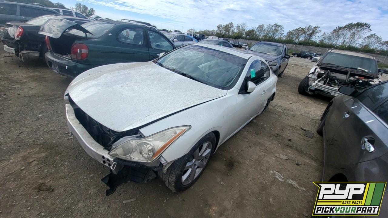 2008 INFINITI G37 partes disponibles