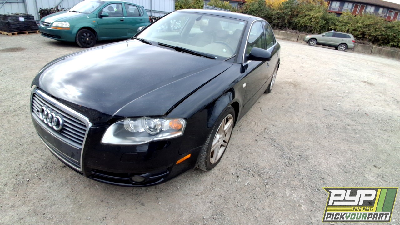 2007 AUDI A4 QUATTRO partes disponibles