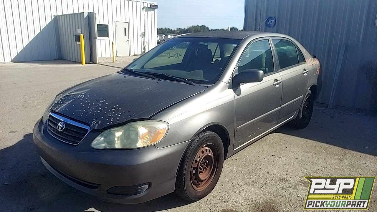 2005 TOYOTA COROLLA partes disponibles