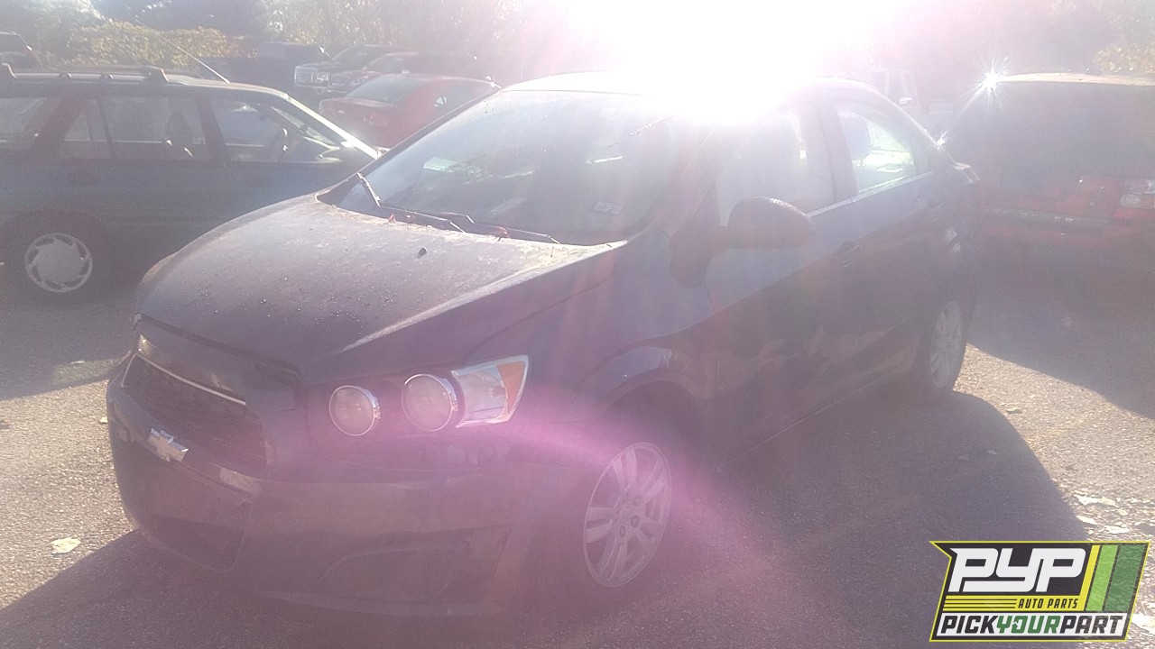 2014 CHEVROLET SONIC partes disponibles