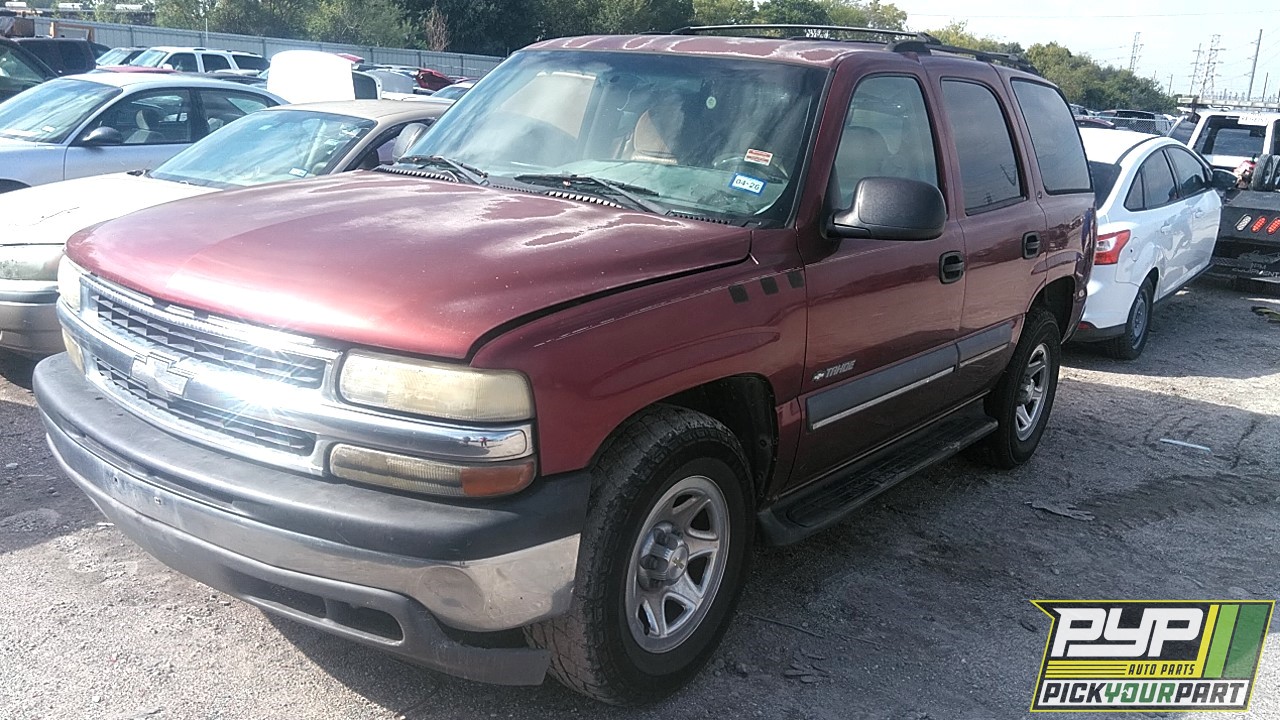 2002 CHEVROLET TAHOE available for parts