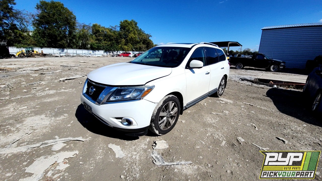 2013 NISSAN PATHFINDER partes disponibles