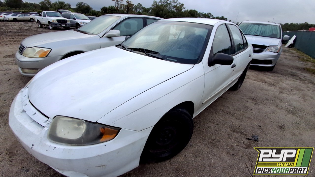 2004 CHEVROLET CAVALIER partes disponibles
