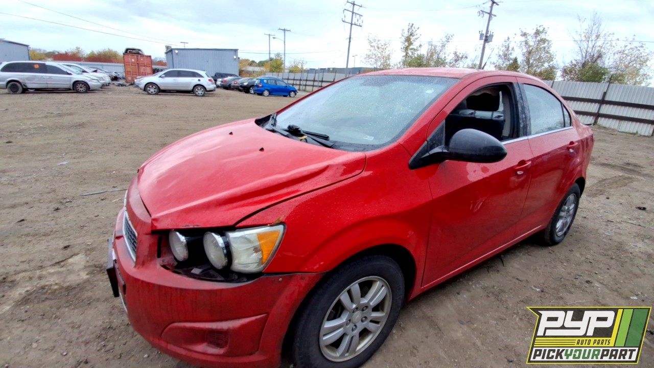 2014 CHEVROLET SONIC partes disponibles