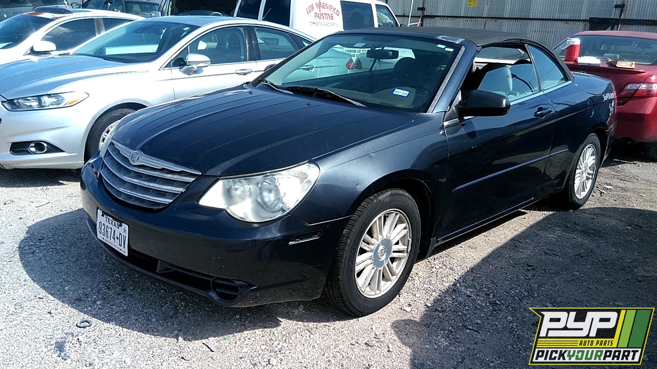 2008 CHRYSLER SEBRING partes disponibles