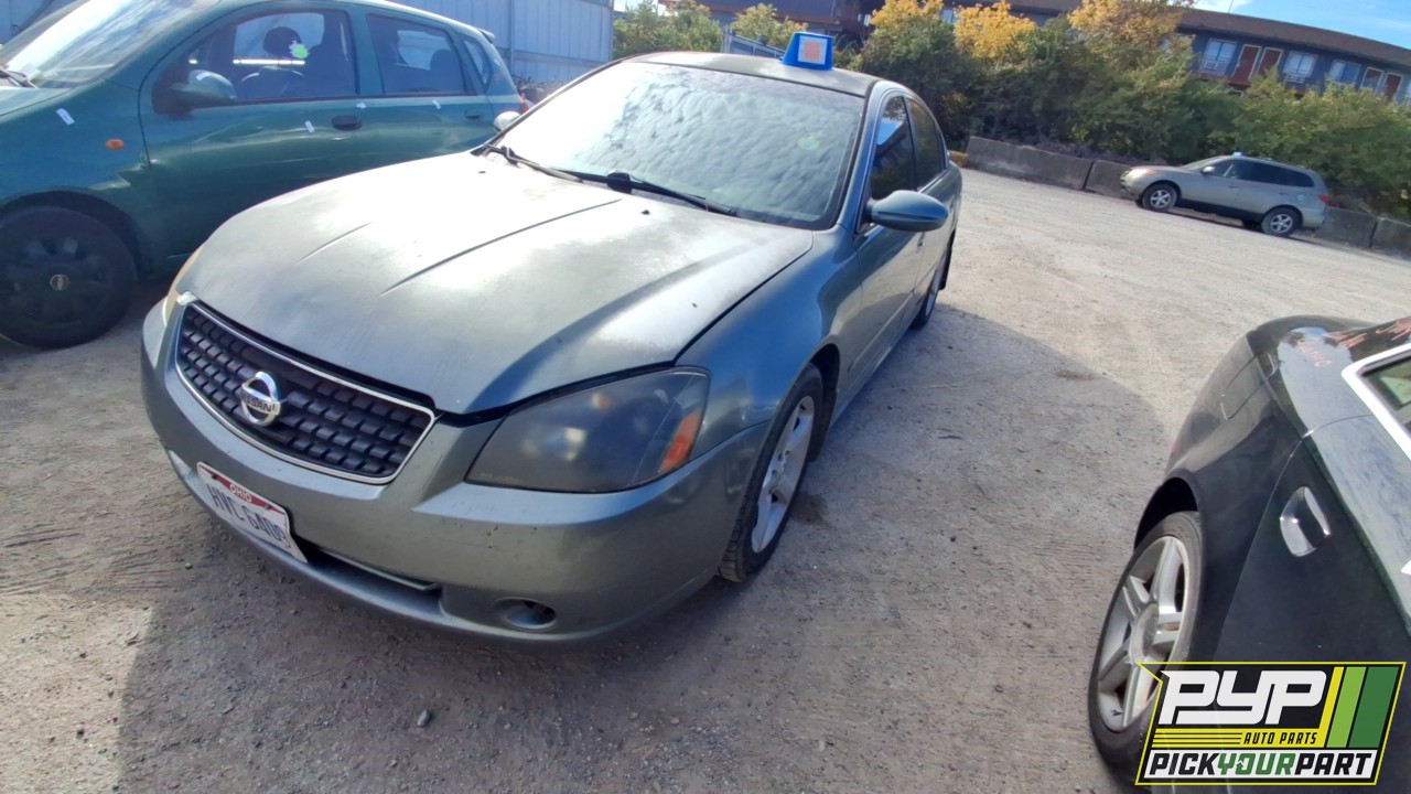 2005 NISSAN ALTIMA partes disponibles