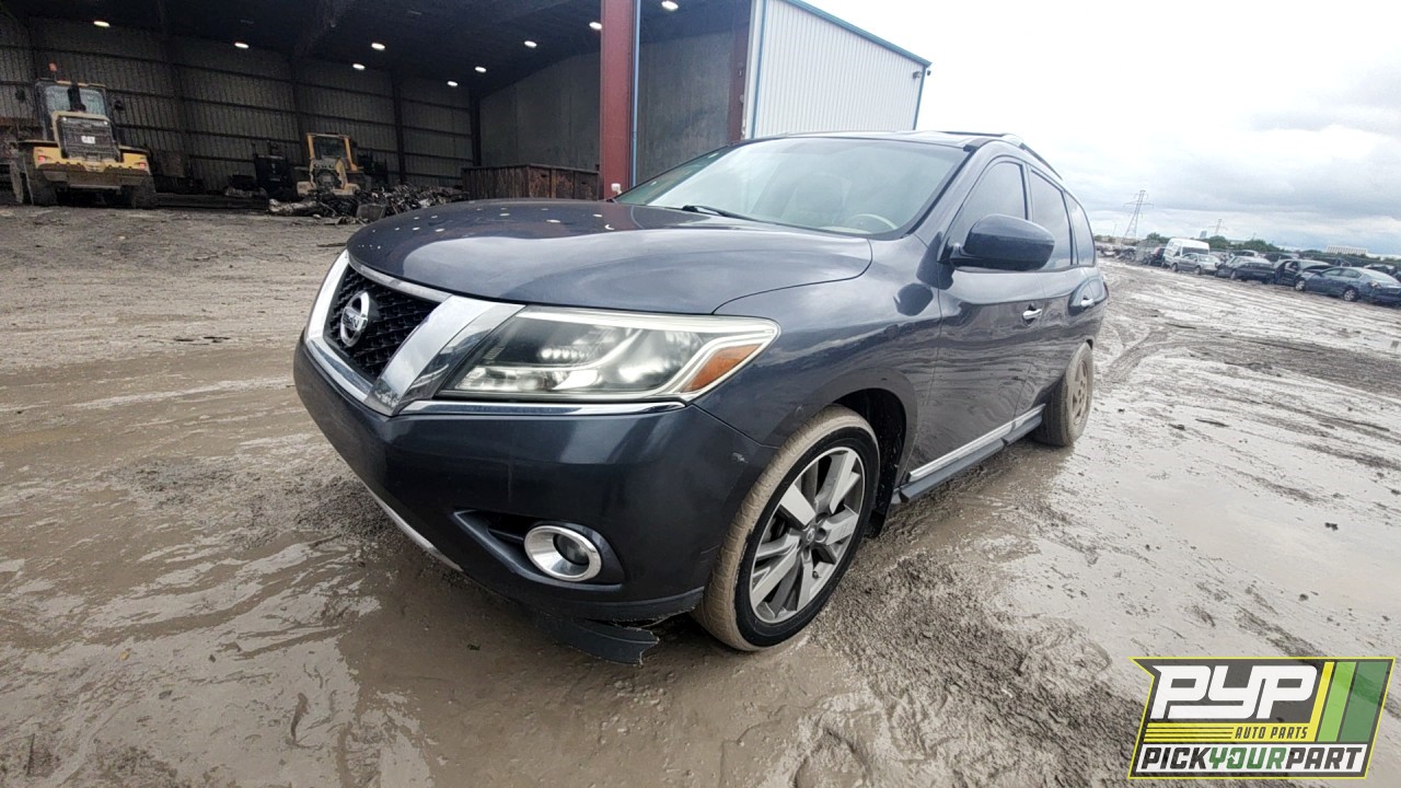 2013 NISSAN PATHFINDER partes disponibles