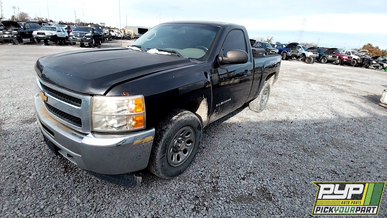 2012 CHEVROLET SILVERADO 1500 partes disponibles