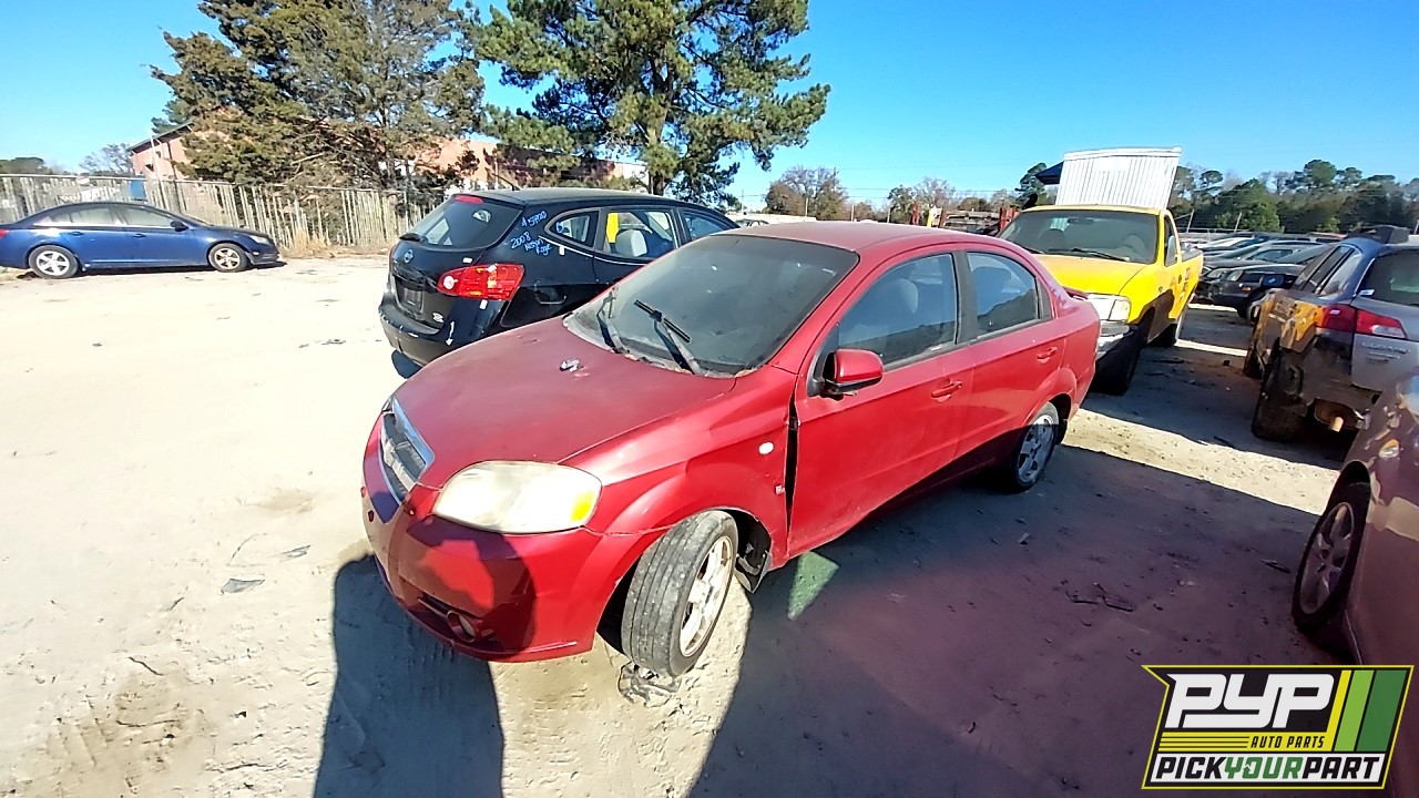 2007 CHEVROLET AVEO available for parts