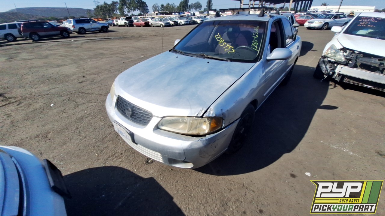 2003 NISSAN SENTRA partes disponibles
