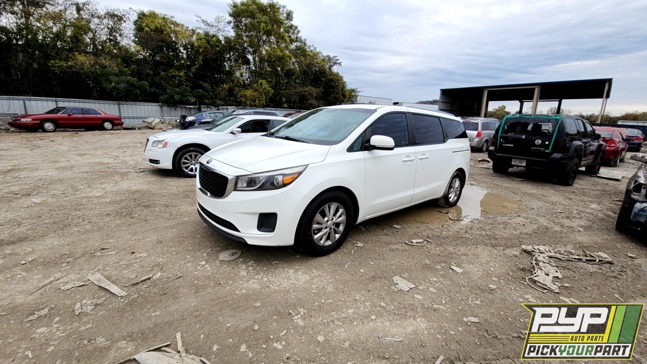 2016 KIA SEDONA partes disponibles