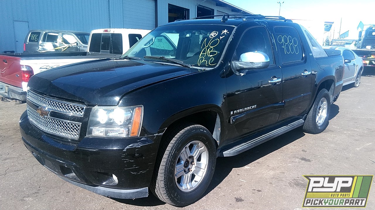 2008 CHEVROLET AVALANCHE partes disponibles