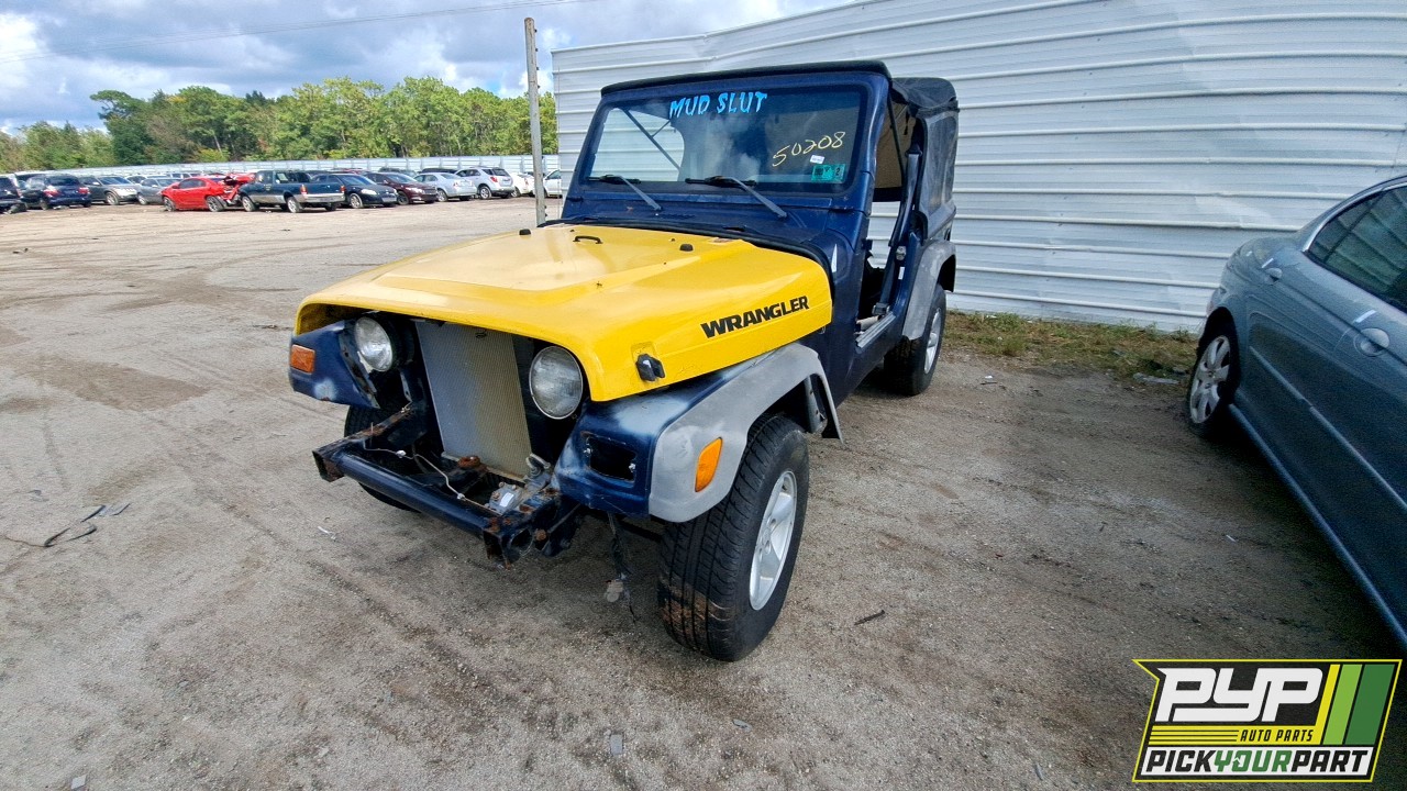 2002 JEEP WRANGLER partes disponibles