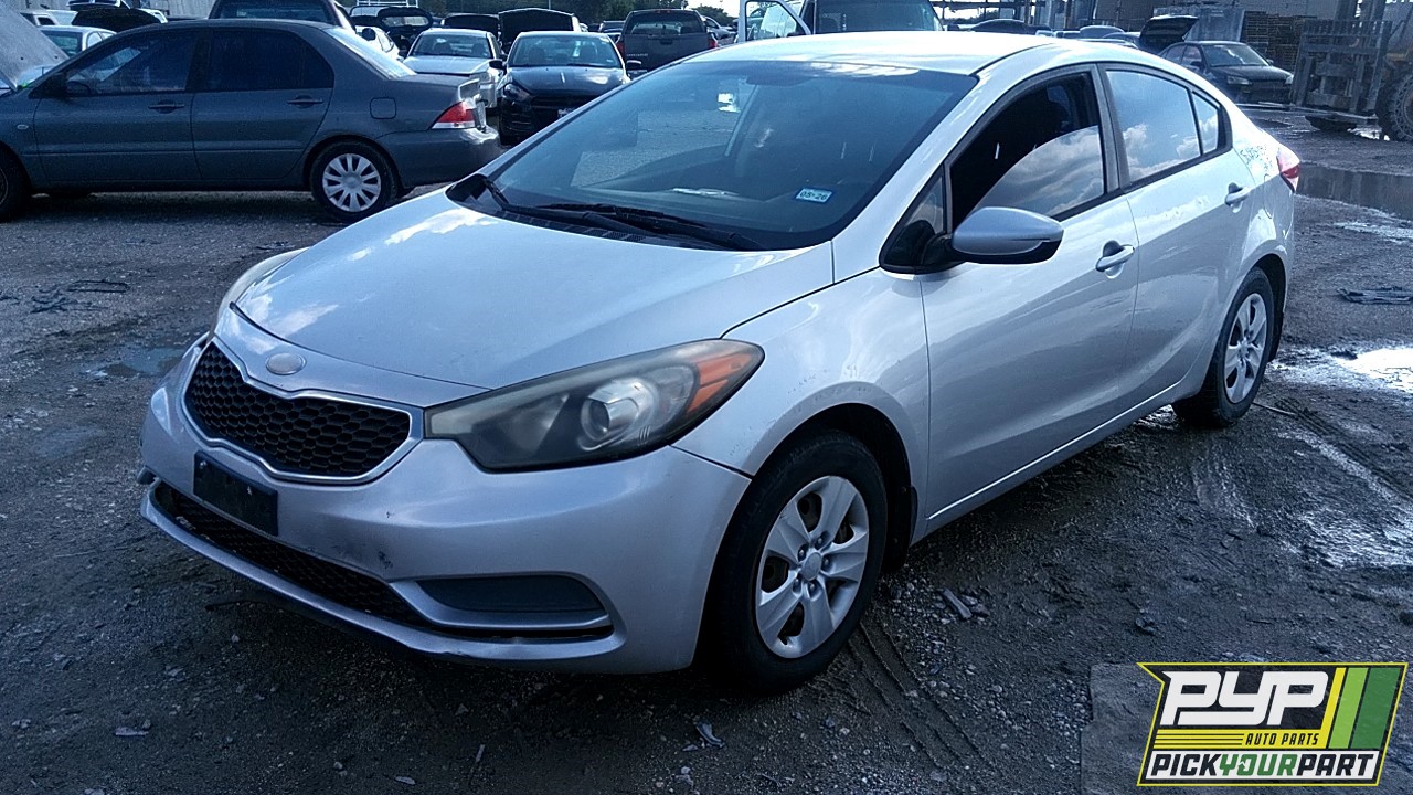 2014 KIA FORTE partes disponibles