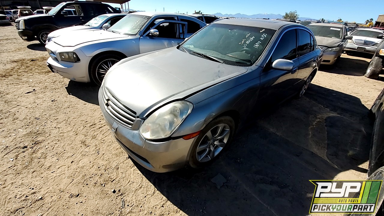2006 INFINITI G35 available for parts