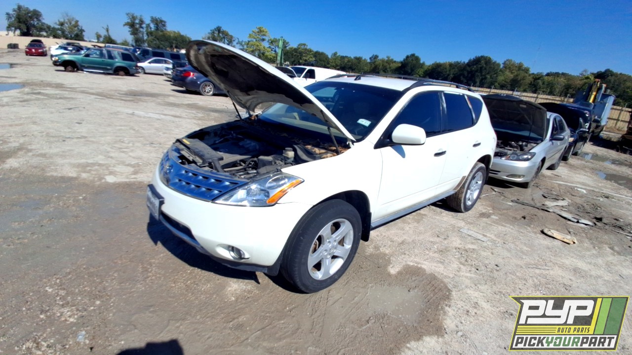 2005 NISSAN MURANO partes disponibles