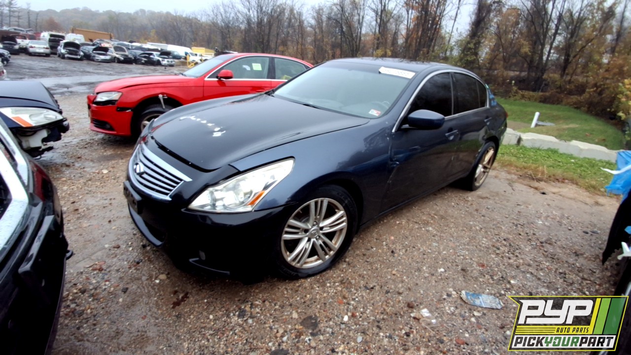 2011 INFINITI G37 available for parts