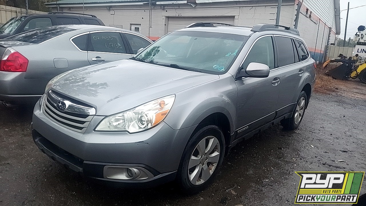 2010 SUBARU OUTBACK partes disponibles