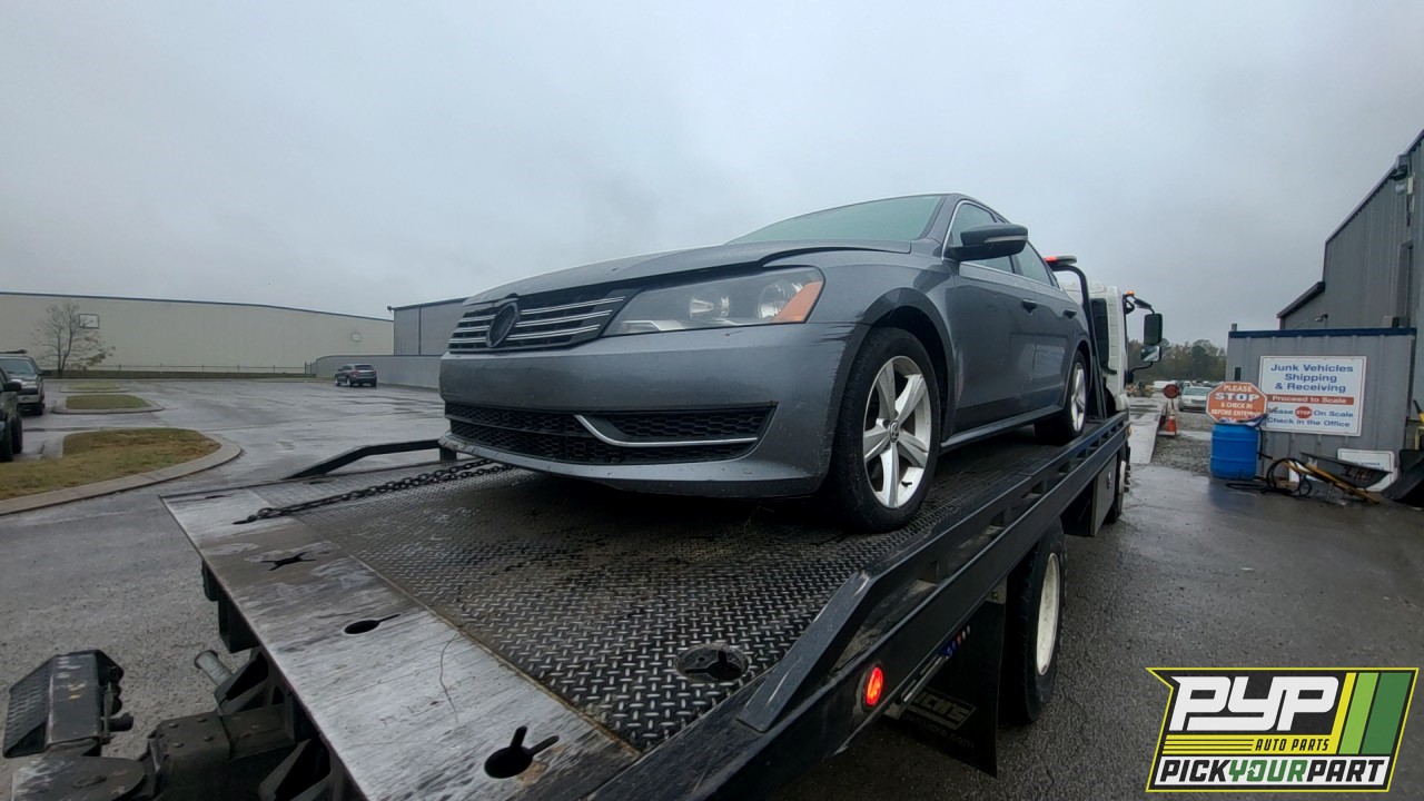 2013 VOLKSWAGEN PASSAT available for parts