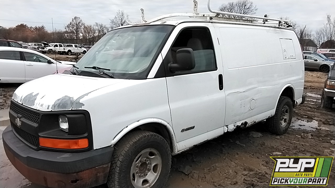 2006 CHEVROLET EXPRESS 2500 partes disponibles