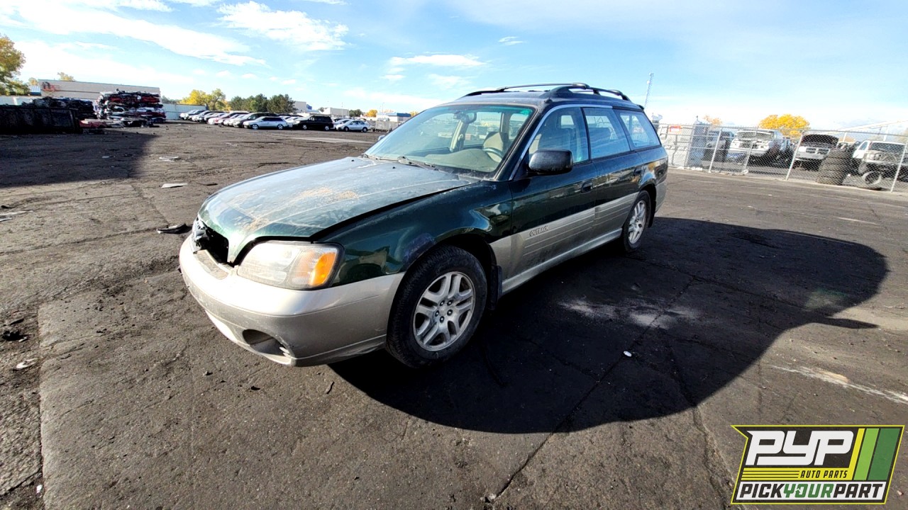 2000 SUBARU OUTBACK partes disponibles