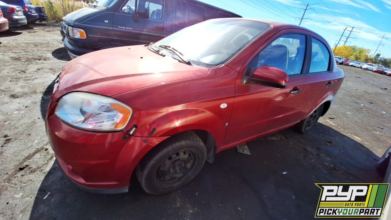 2008 CHEVROLET AVEO available for parts