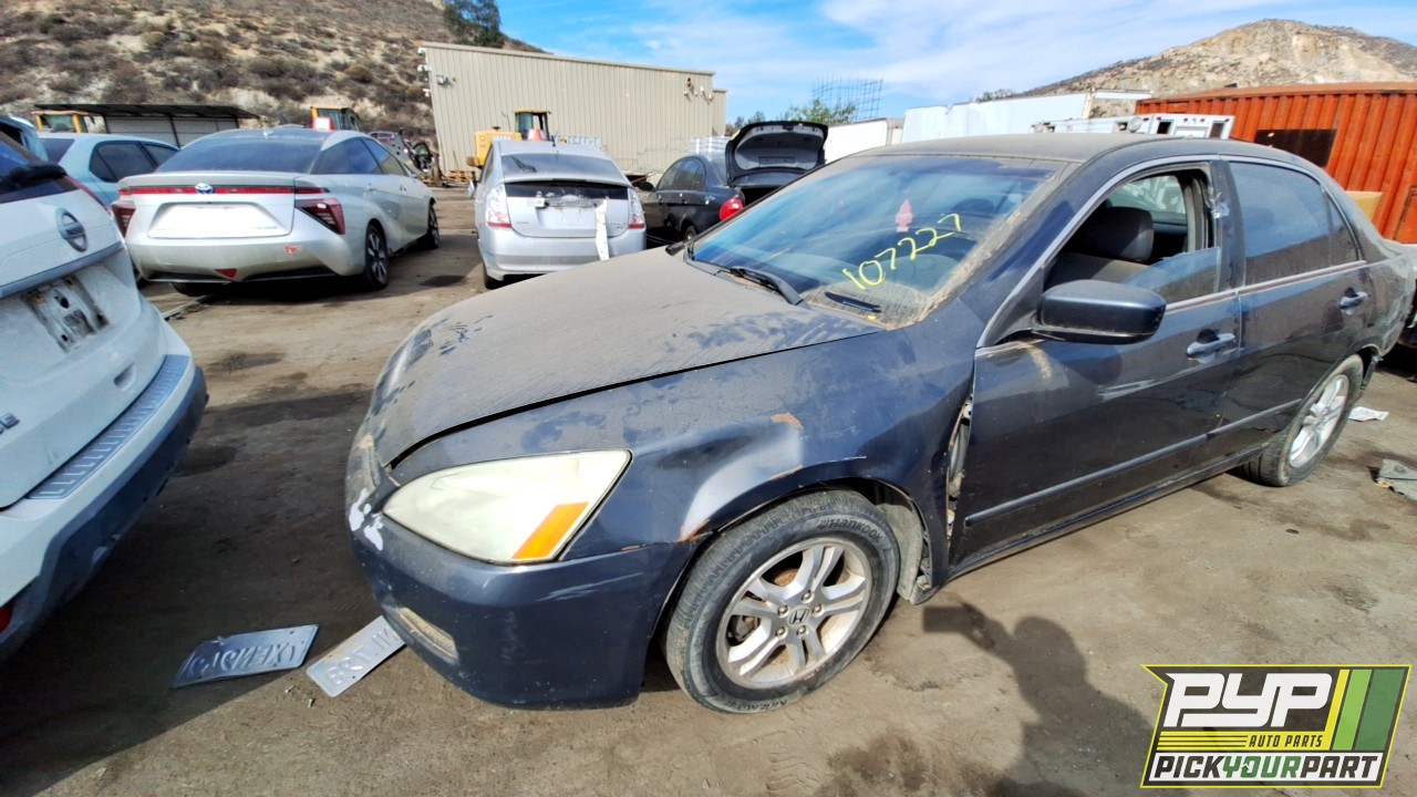 2007 HONDA ACCORD partes disponibles