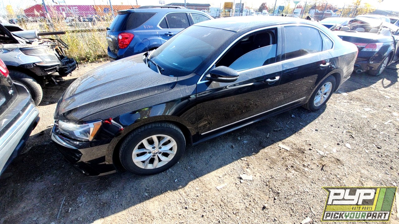 2016 VOLKSWAGEN PASSAT available for parts