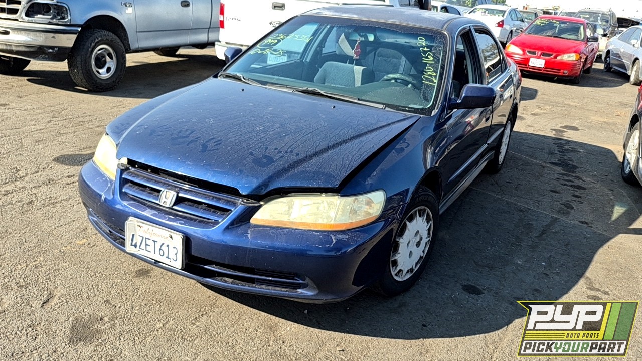 2002 HONDA ACCORD partes disponibles
