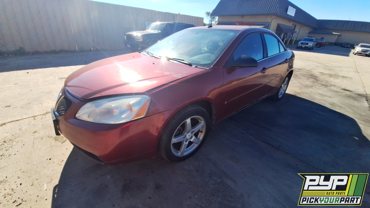 2008 PONTIAC G6 available for parts