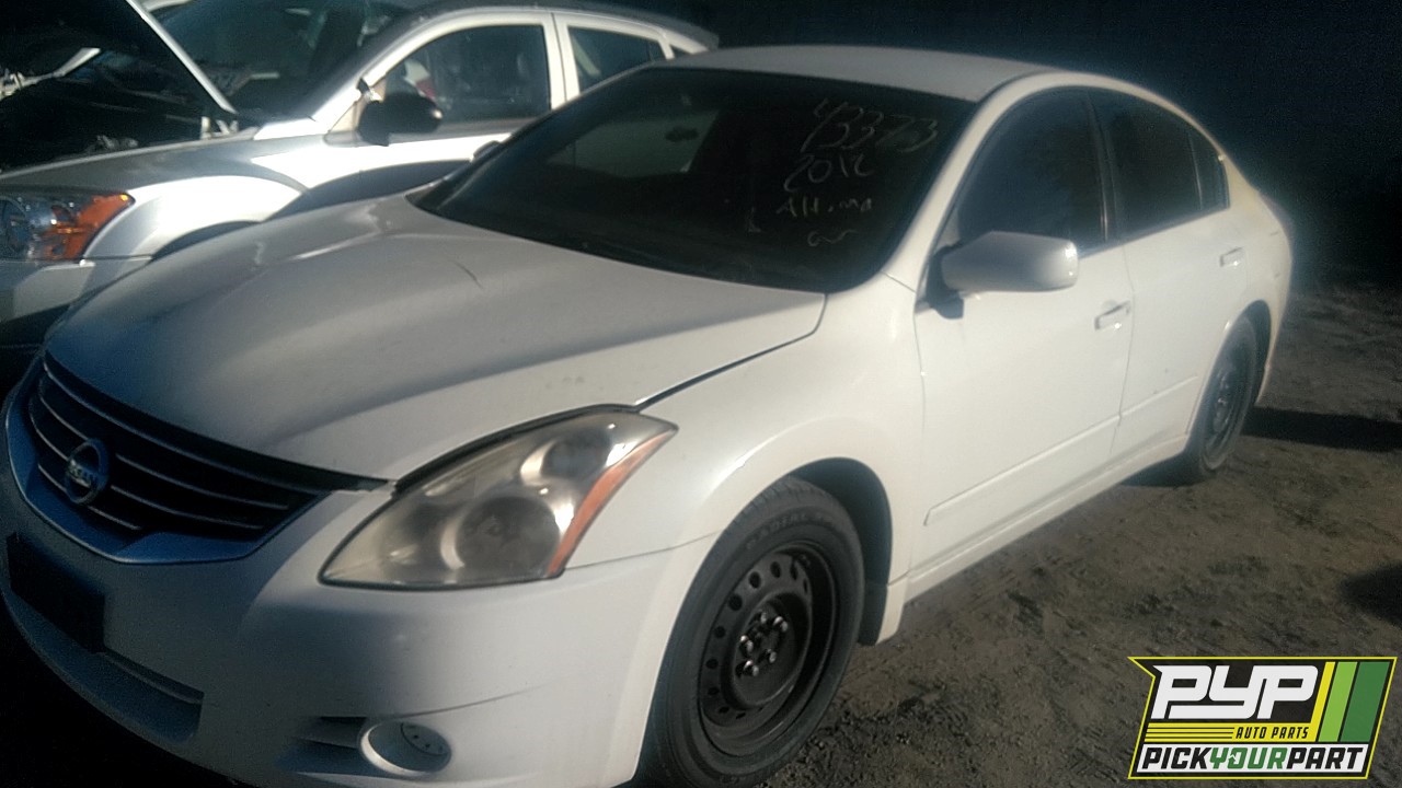 2012 NISSAN ALTIMA partes disponibles