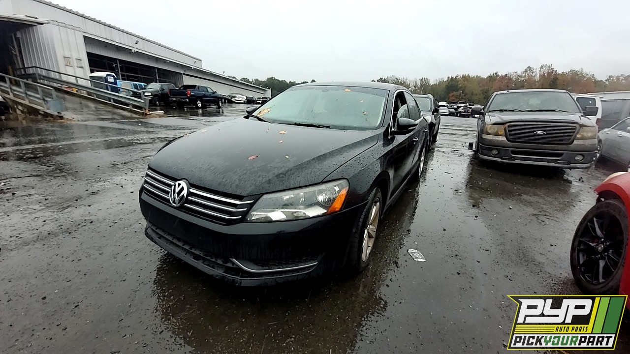 2012 VOLKSWAGEN PASSAT partes disponibles