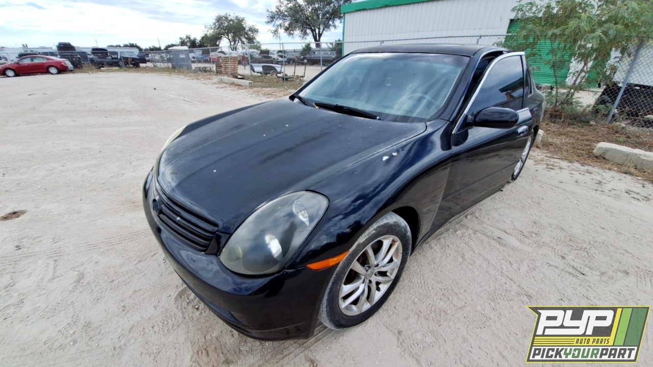 2006 INFINITI G35 available for parts