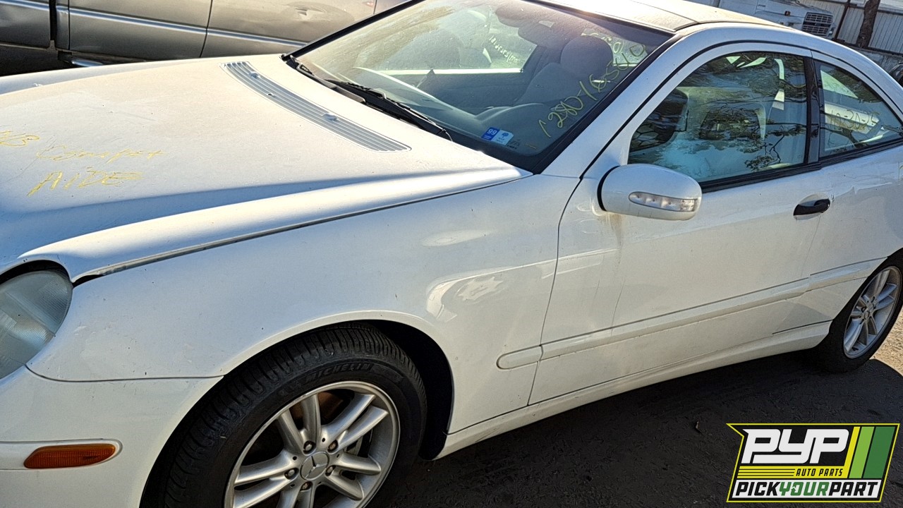 2002 MERCEDES-BENZ C230 available for parts