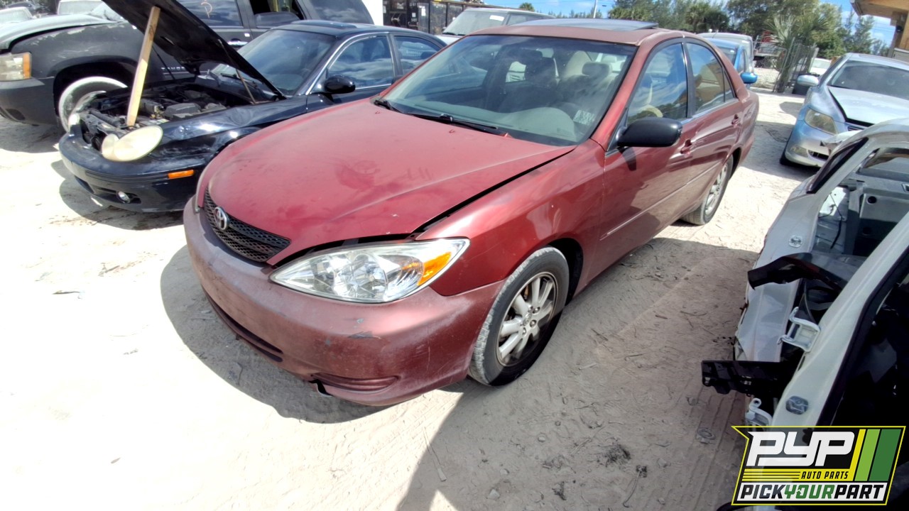 2002 TOYOTA CAMRY available for parts