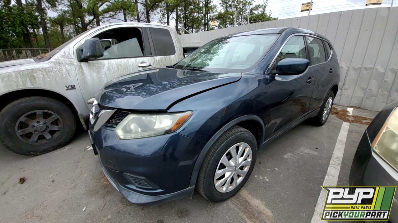 2016 NISSAN ROGUE partes disponibles