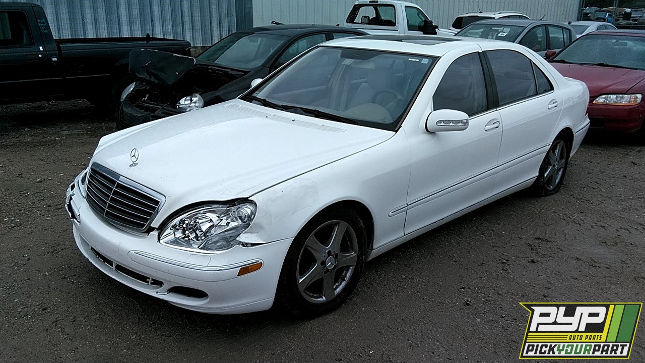 2004 MERCEDES-BENZ S430 partes disponibles