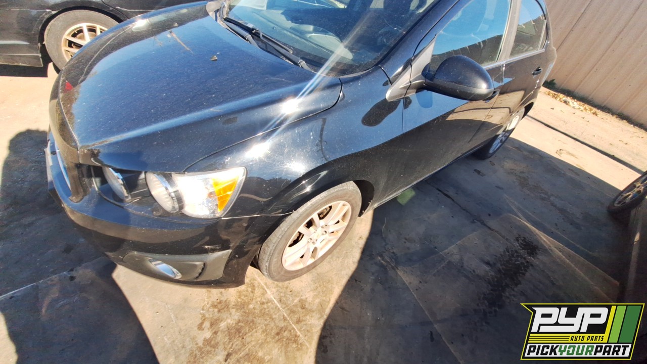 2012 CHEVROLET SONIC partes disponibles