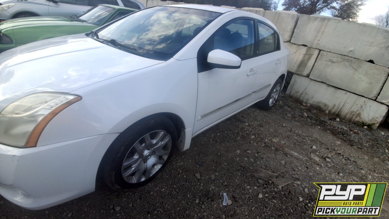 2012 NISSAN SENTRA partes disponibles