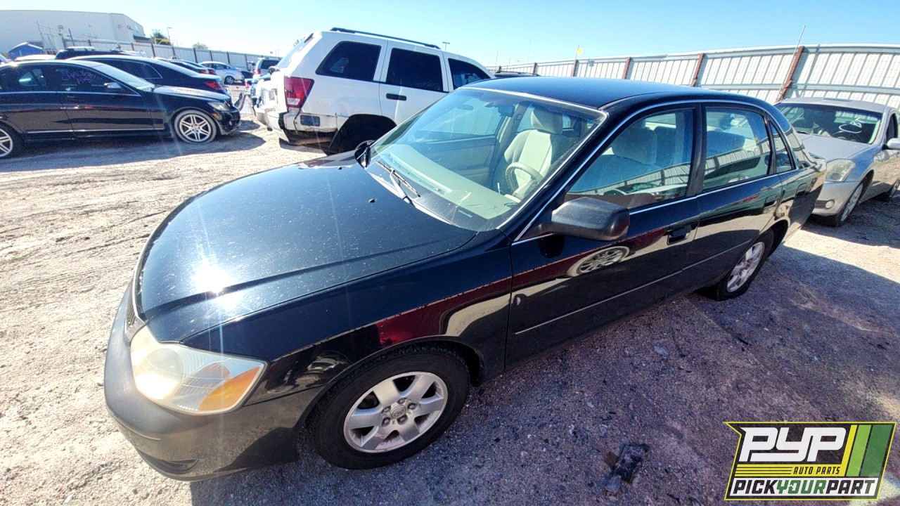 2002 TOYOTA AVALON available for parts